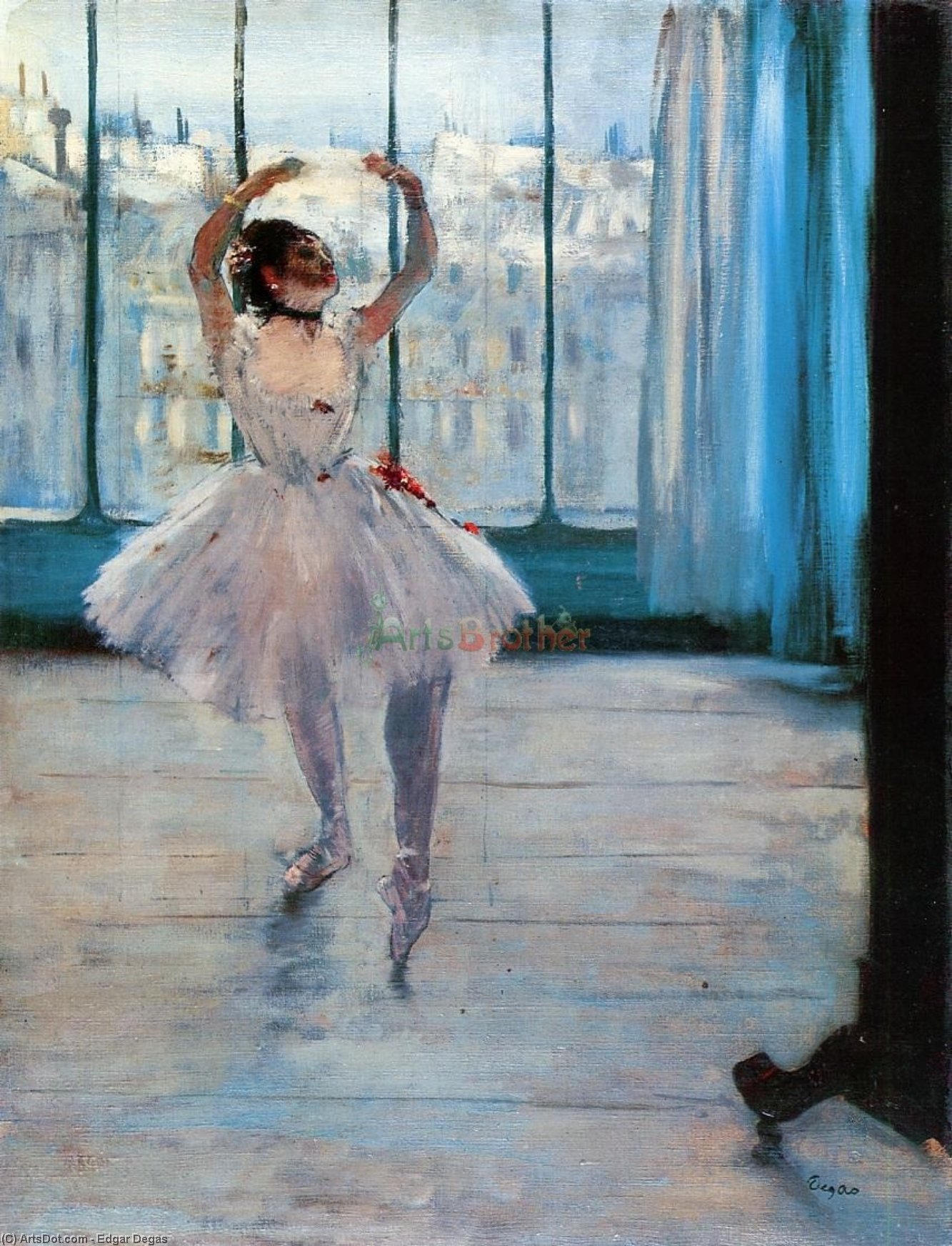 Dancer Posing — Hilaire-germain-edgar Degas