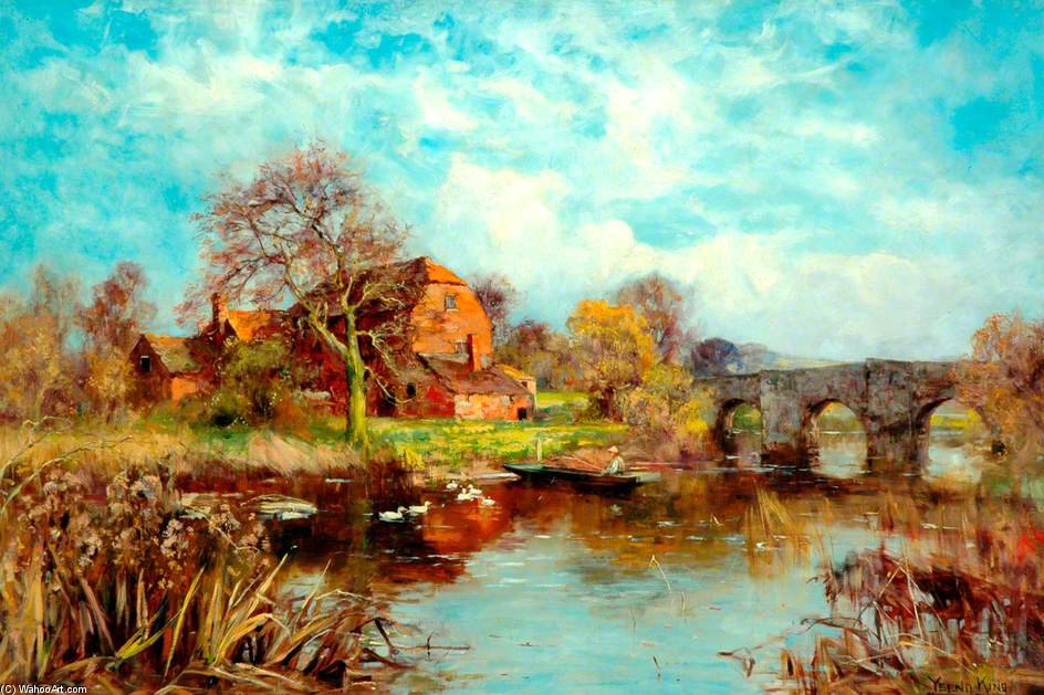 Summer By The Lake — Henry John Yeend King