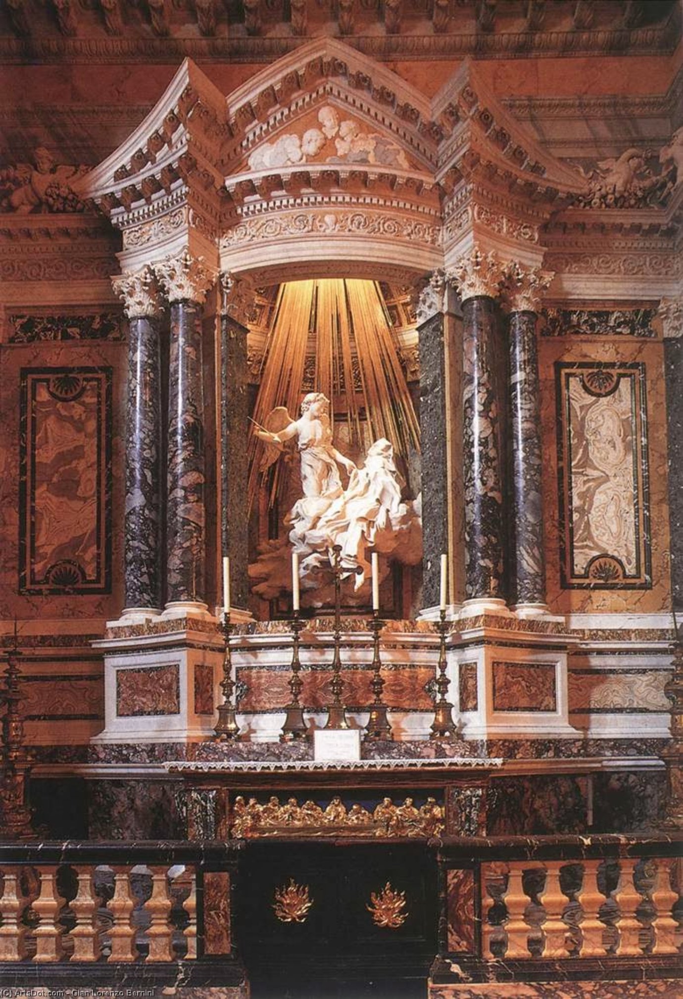 The Ecstasy Of Saint Therese — Gian Lorenzo Bernini