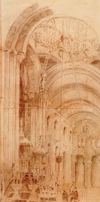 Interior Of The Catedral De Santiago — Ovidio Murguía De Castro