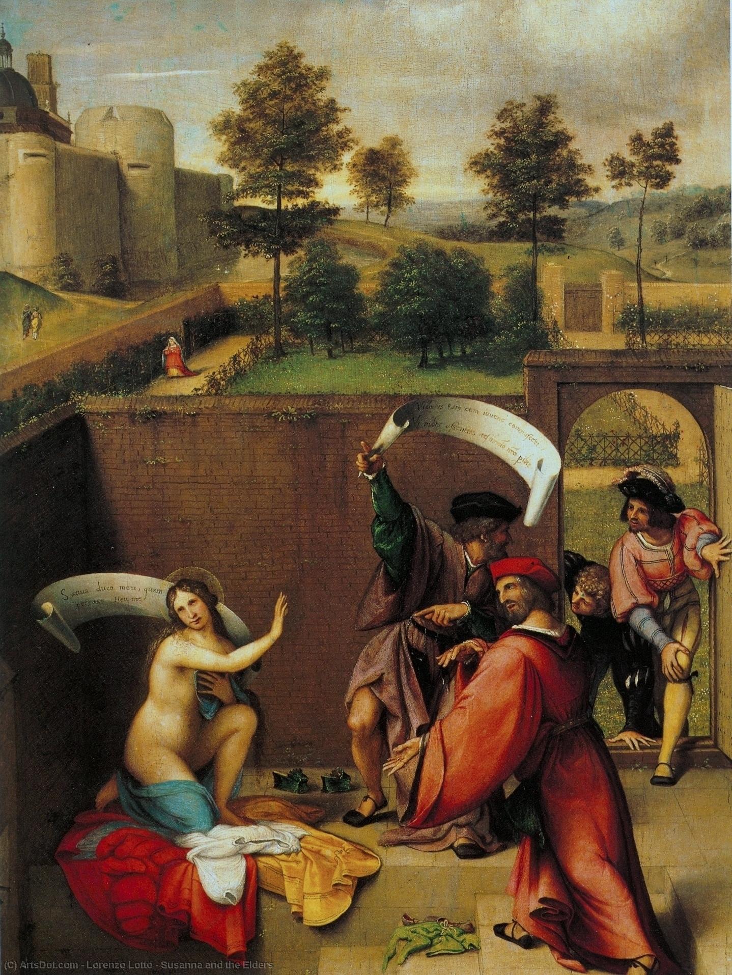 Susanna And The Elders — Lorenzo Lotto
