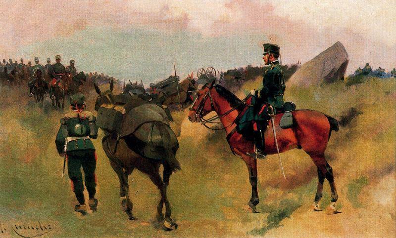 Maniobras De Artillería De Montaña — Josep Cusachs I