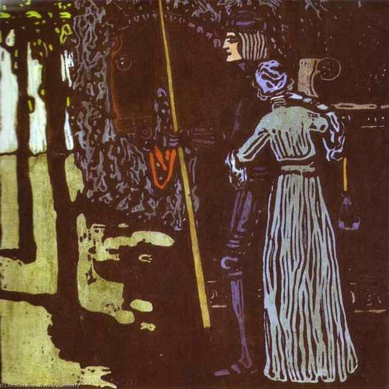 Farewell — Wassily Wassilyevich Kandinsky