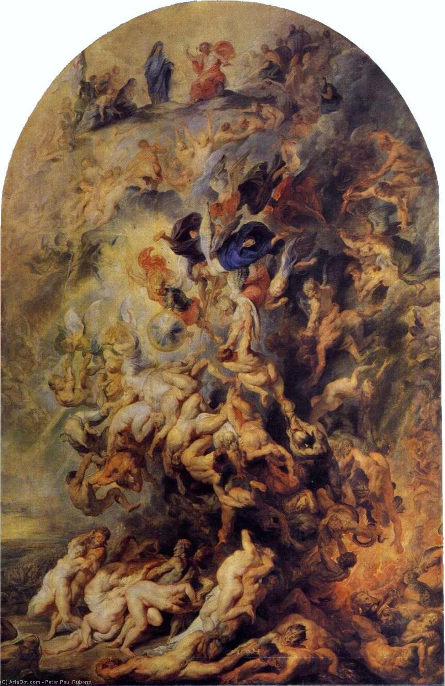 Small Last Judgement — Рубенс