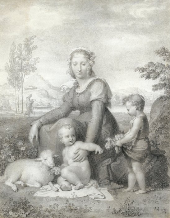 Virgin And Child With St John The Baptist — Tommaso Minardi