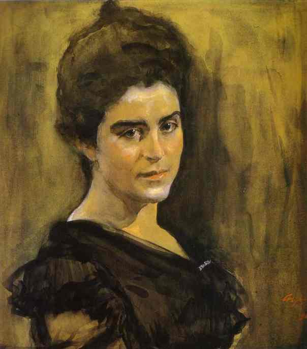 Portrait Of Sophia Dragomirova-lukomskaya — Valentin Alexandrovich Serov