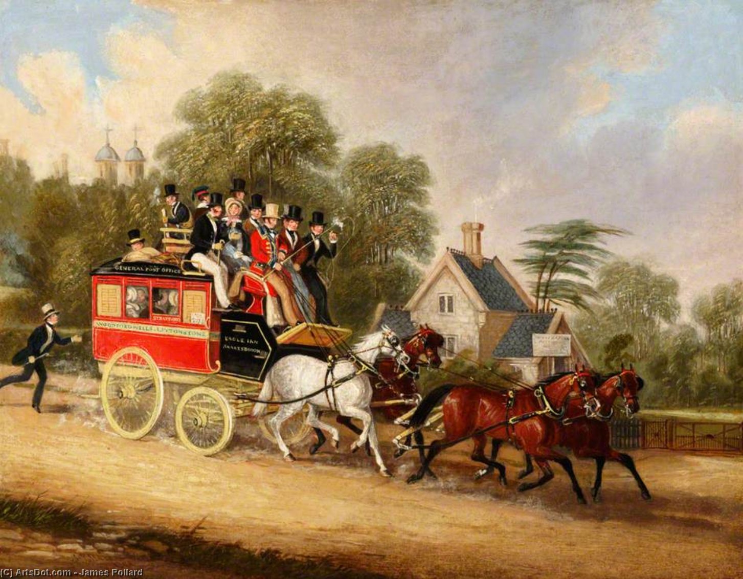 Royal Mail Day At Snaresbrook — James Pollard