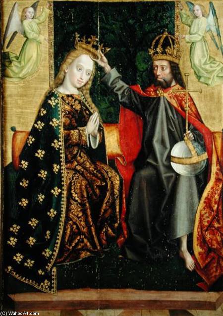 The Virgin Enthroned, From The Dome Altar — Absolon Stumme