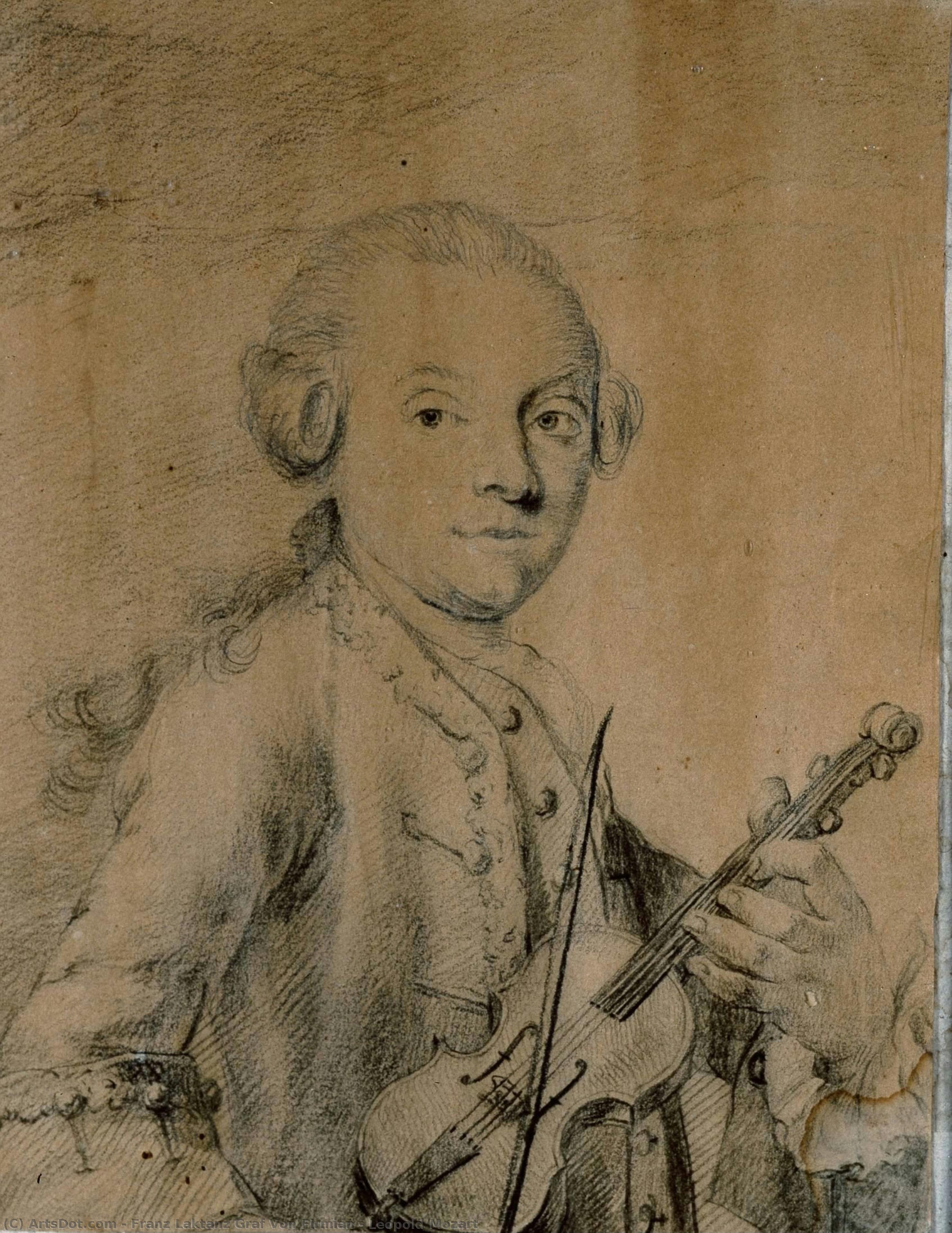 Leopold Mozart — Franz Laktanz Graf Von Firmian