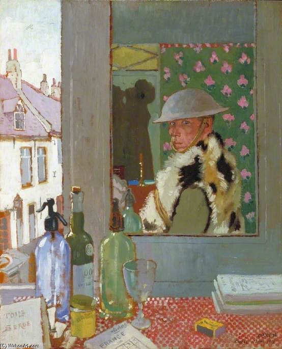 Ready To Start - Self Portrait — Sir William Newenham Montague Orpen