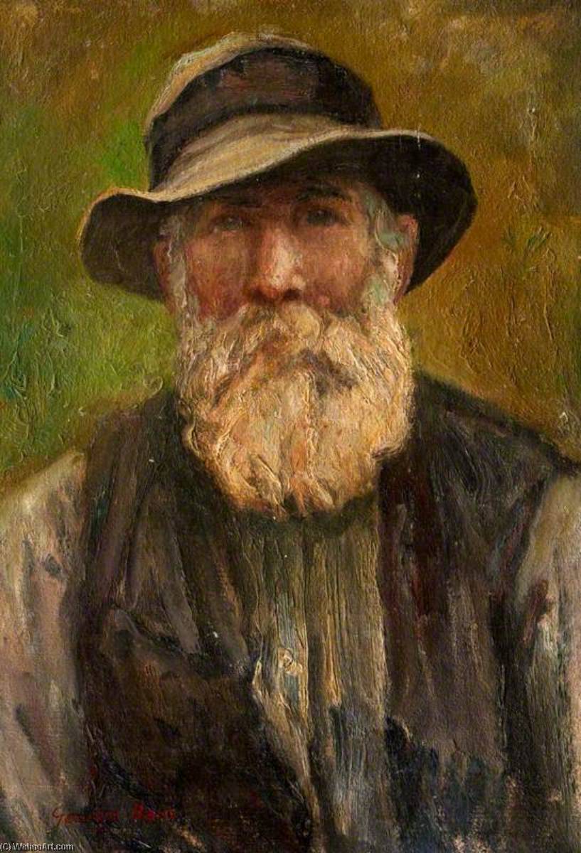 Portrait Of An Unknown Man With A Beard — George Bain