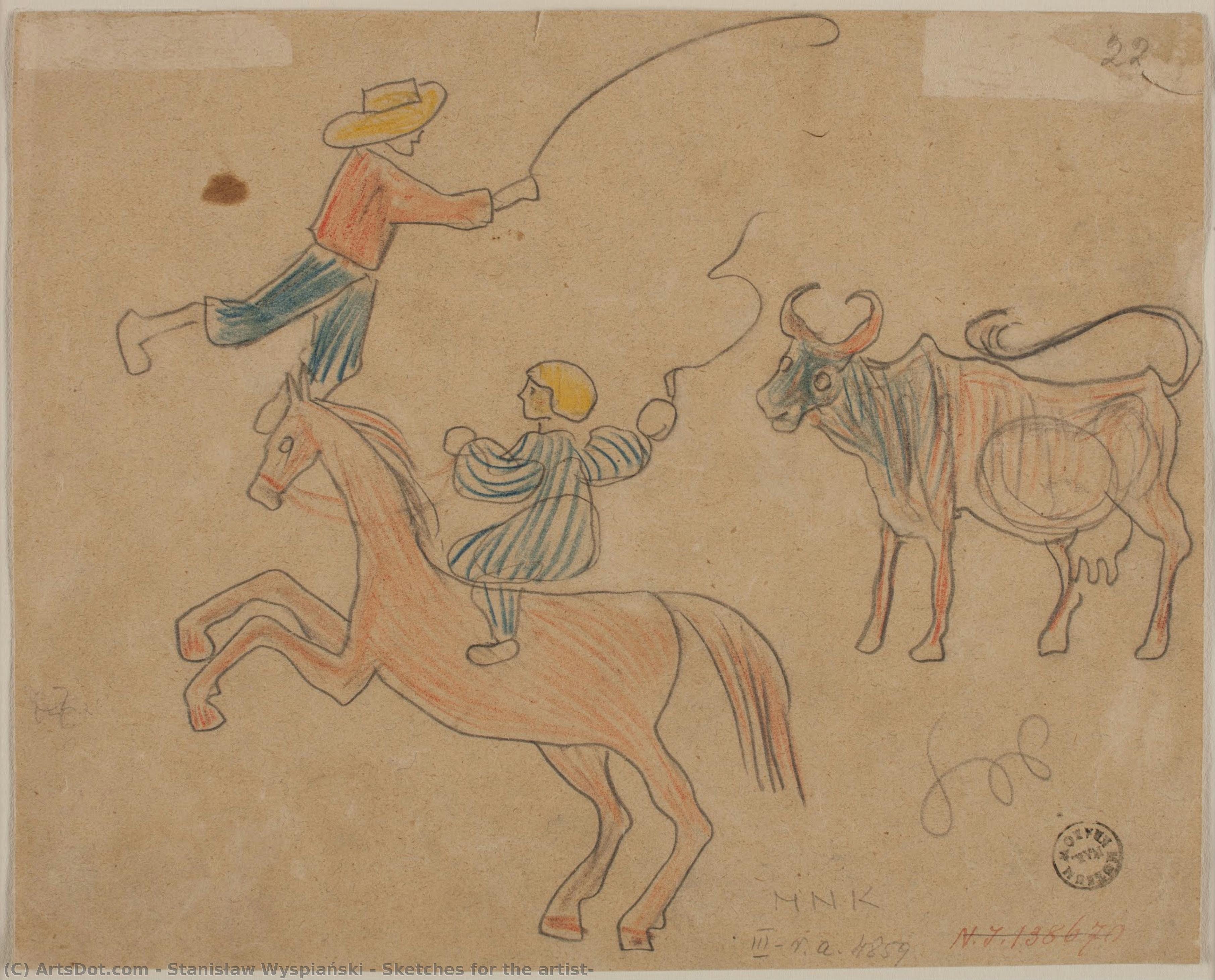 Sketches For The Artist — Stanislaw Wyspianski