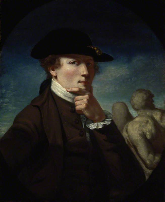 John Runciman (1744–1768), Artist, Self Portrait — John Runciman
