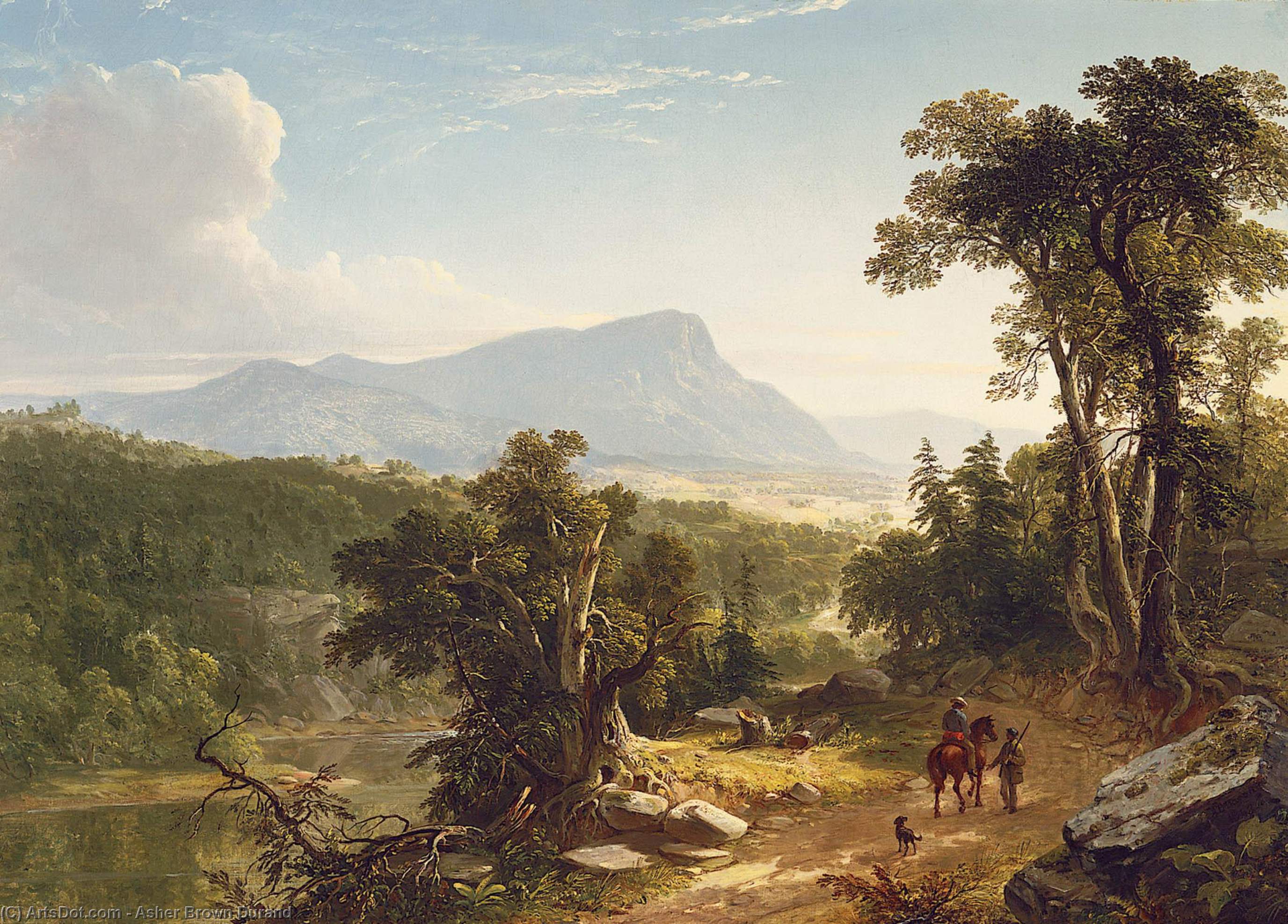 River Scene — Ашер Браун Дюран