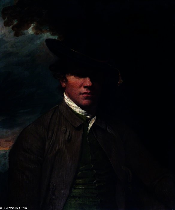 Portrait Of A Young Man Of The Maynard Family — George Romney