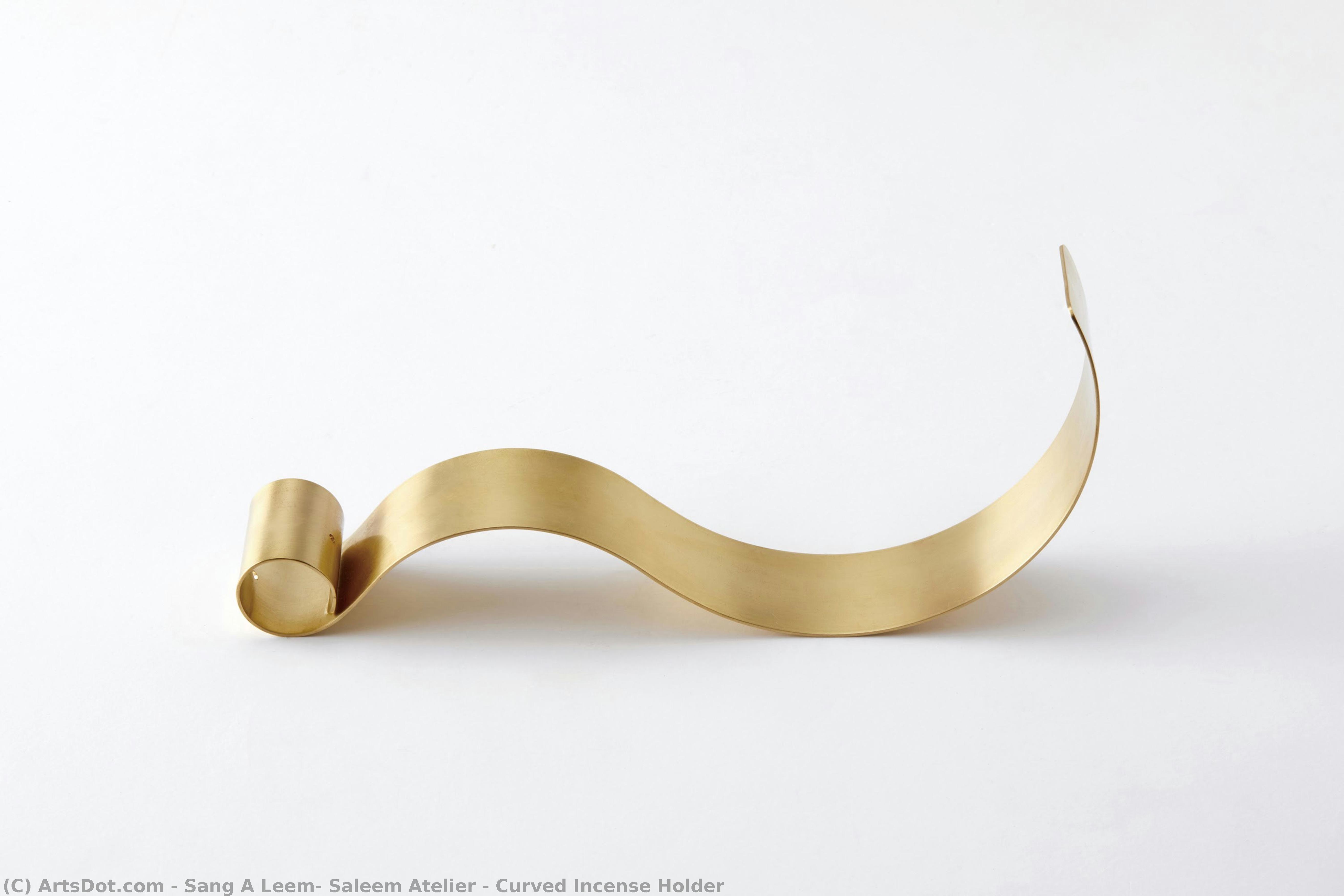Curved Incense Holder — Sang A Leem, Saleem Atelier