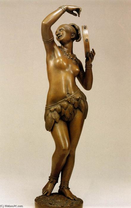 Negress With Tambourine — Jean Jacques Pradier