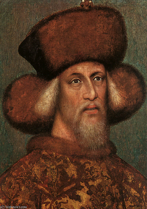 Portrait Of The Emperor Sigismund, Parchm — Pisanello