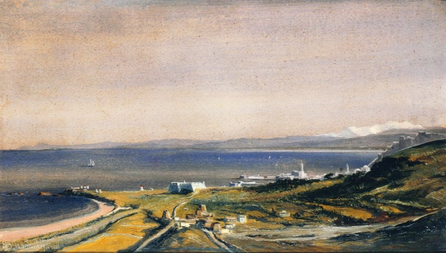 A North African Port — Antoine Léon Morel-fatio
