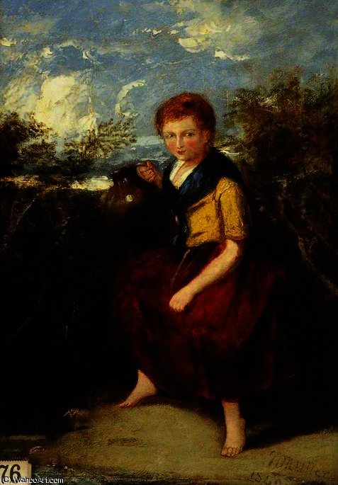 A Peasant Girl — Vilijam Džejms Müller