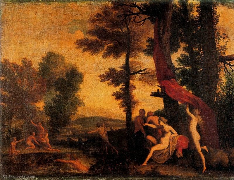 Diana And Callisto Nymph — Pietro Paolo Bonzi