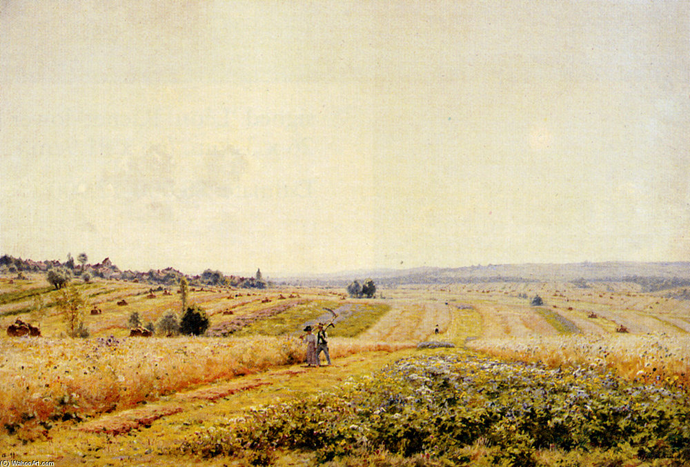 Champs Savaine A Crignon Court — Jean Ferdinand Monchablon
