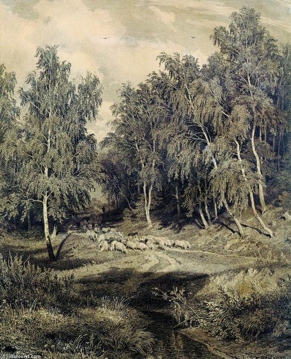 Landscape With Herd Of Sheep — Иван Шишкин