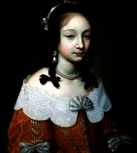 Portrait Of A Lady Wearing A Yellow Silk Dress — Charles Beaubrun (charles Bobrun)