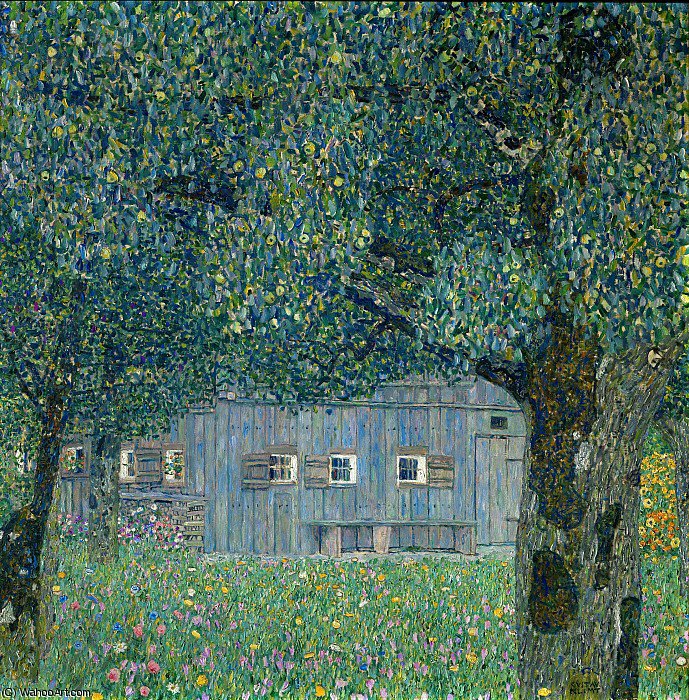 Upper Austrian Farmhouse — Gustav Klimt