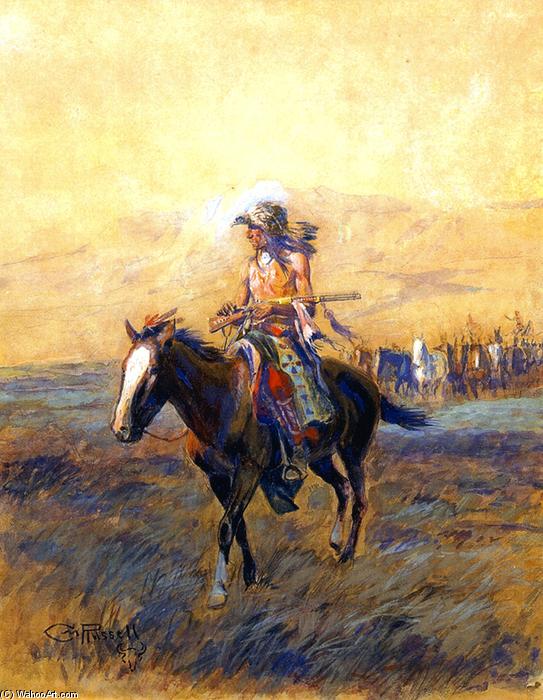 Cavalry Mounts For The Brave — Charles Marion Russell