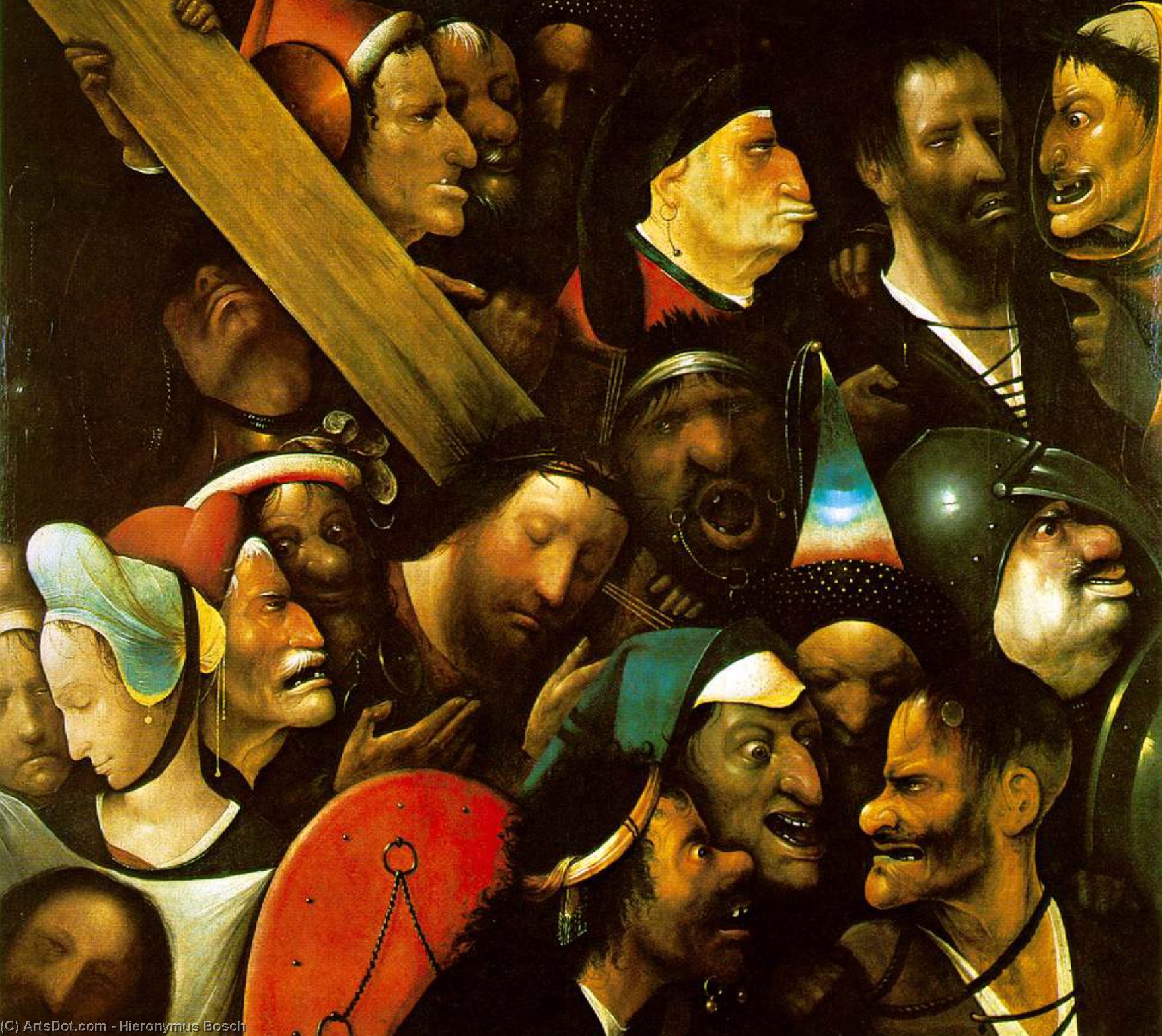 Christ Carrying The Cross — Hieronymus Bosch