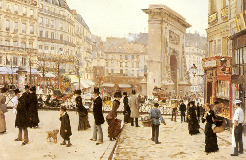Le Boulevard St. Denis, Paris — Jean Georges Béraud