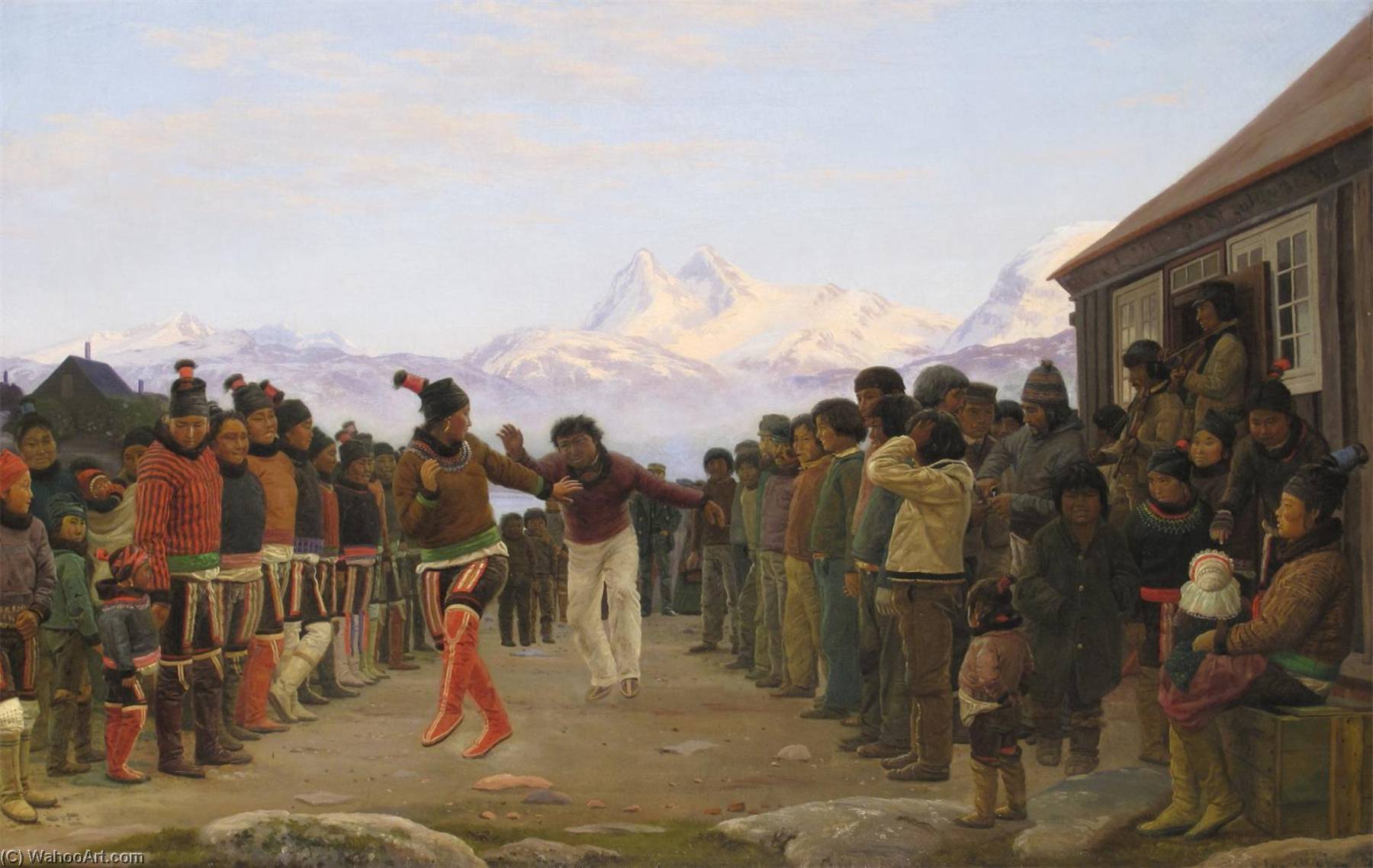 A Courtship In Greenland — Jens Erik Carl Rasmussen