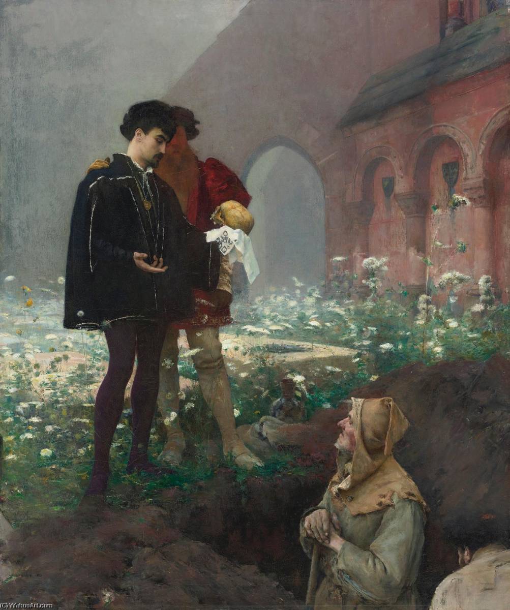 Hamlet Et Les Fossoyeurs — Pascal-adolphe-jean Dagnan-bouveret