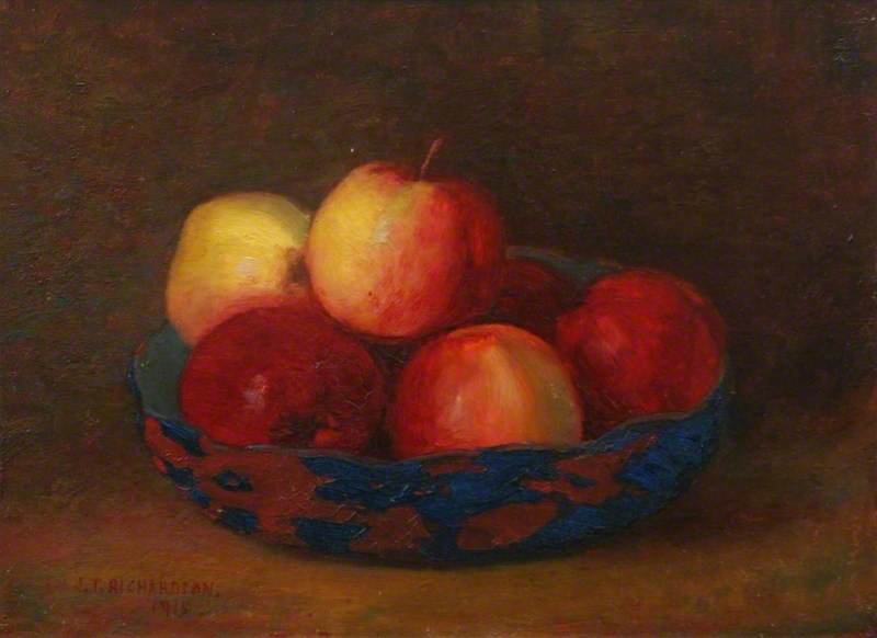Bowl And Apples — John Thomas Richardson