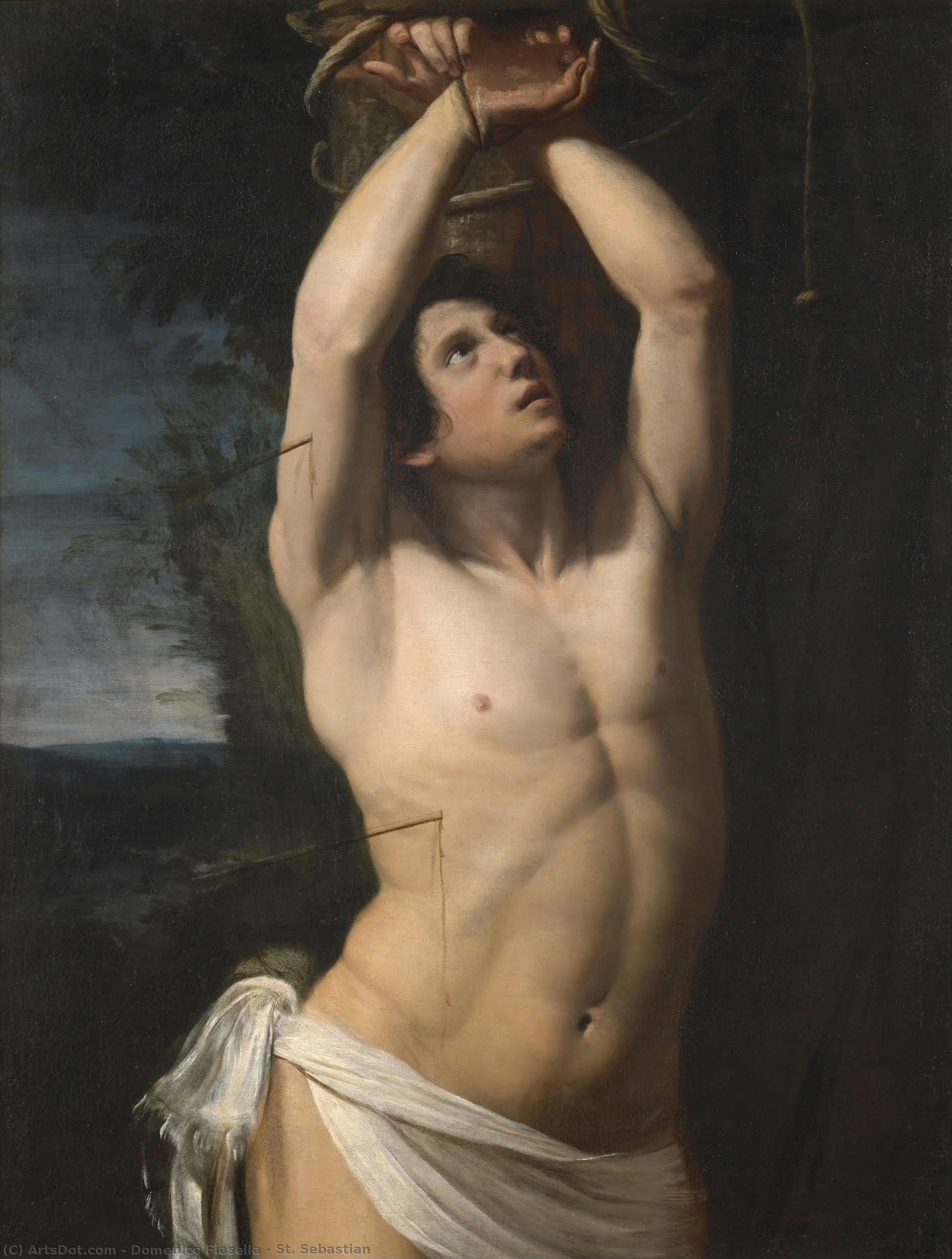 St. Sebastian — Domenico Fiasella