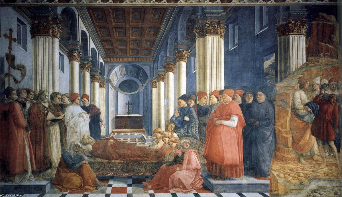 The Funeral Of St Stephen — Filippo Di Tommaso Lippi