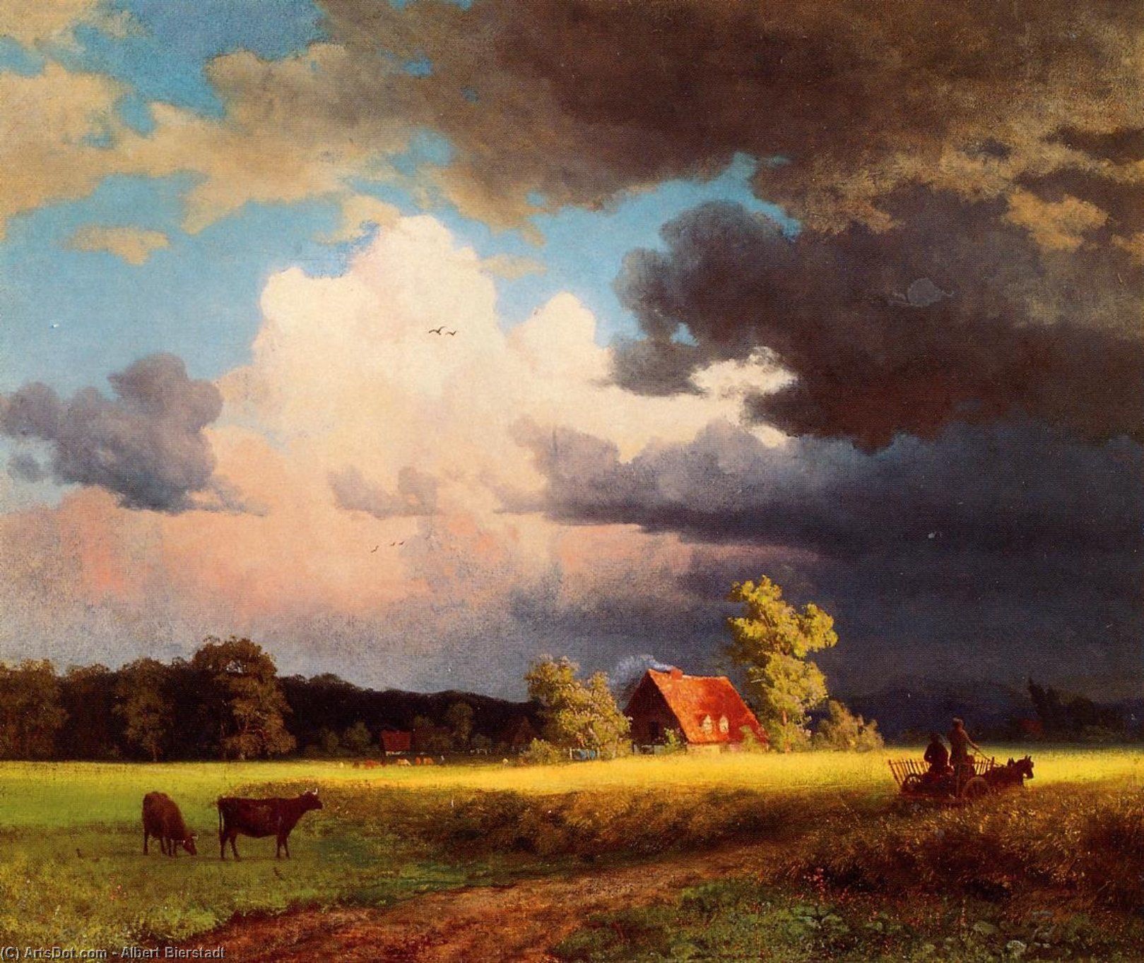 Bavarian Landscape — Алберт Бирштадт
