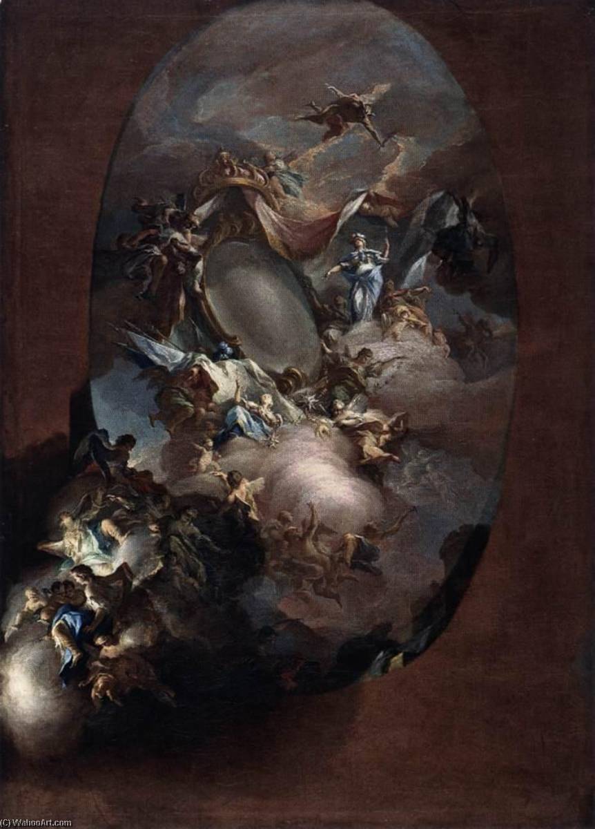 Apotheosis Of King Fedinand Iv And Queen Maria Carolina Of Naples — Pietro Bardellino