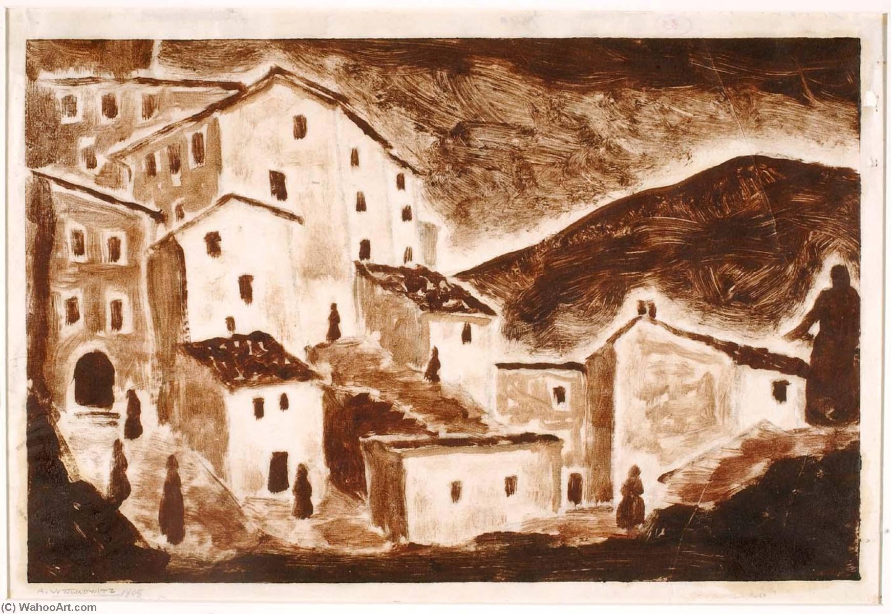 Mountain Village — Abraham Walkowitz