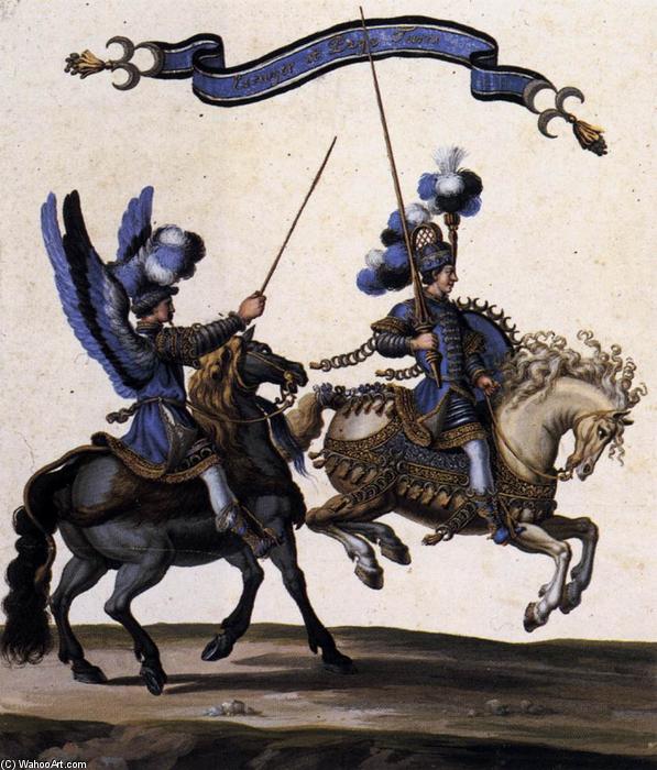 Grand Cavalcade Given In Paris In 1662 — Israël Silvestre