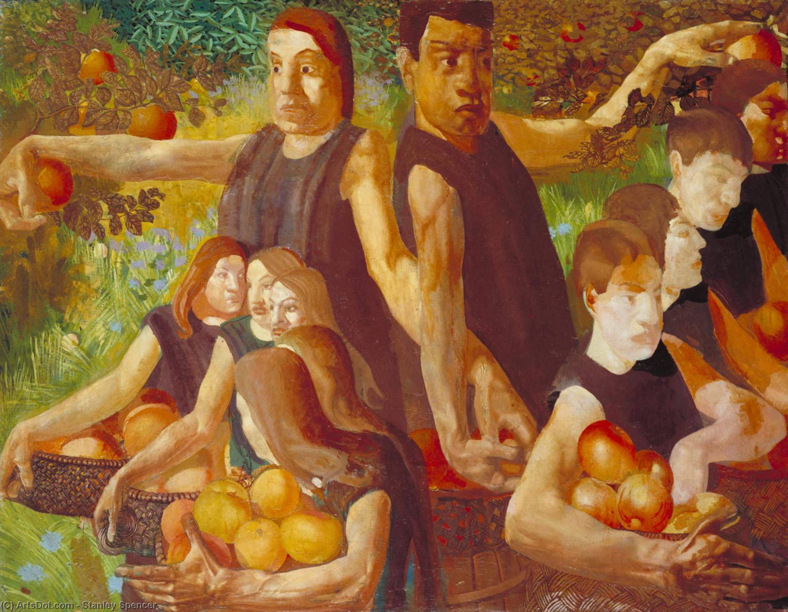 Apple Gatherers — Ser Stenli Spenser