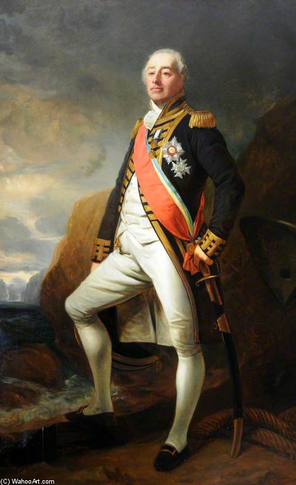 Admiral Lord James De Saumarez, Gcb, Ks, 1st Baron De Saumarez — Томас Филлипс