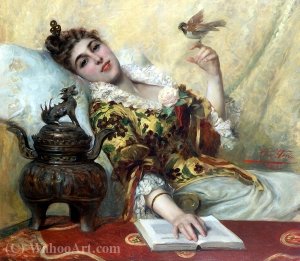 La Charmeuse (1890) — Léon Herbo
