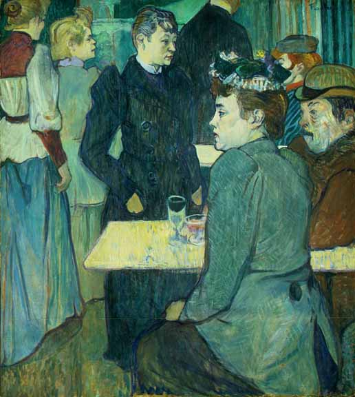 A Corner In A Dance Hall — Henri De Toulouse-lautrec