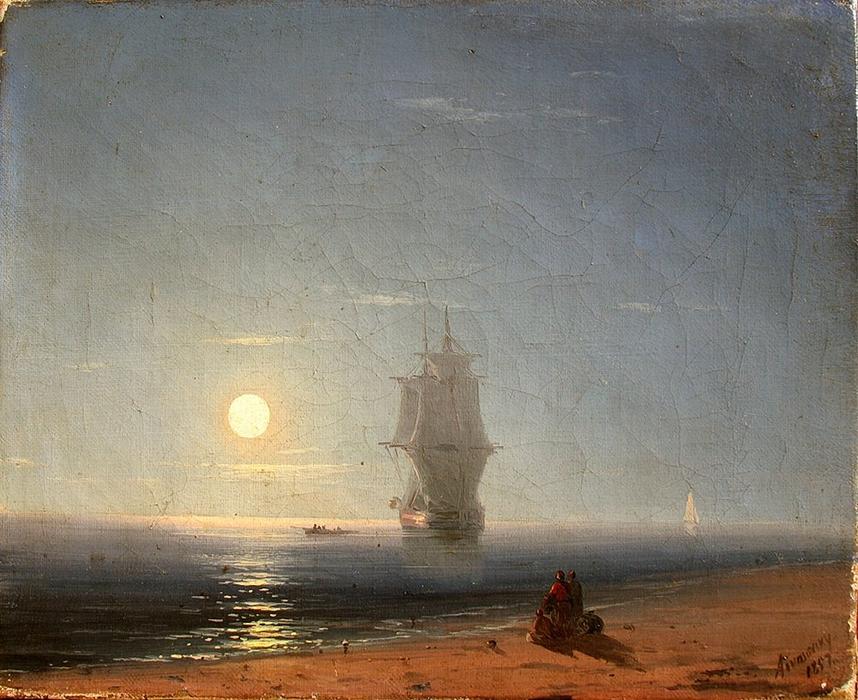 Lunar Night — Ivan Konstantinovich Aivazovsky