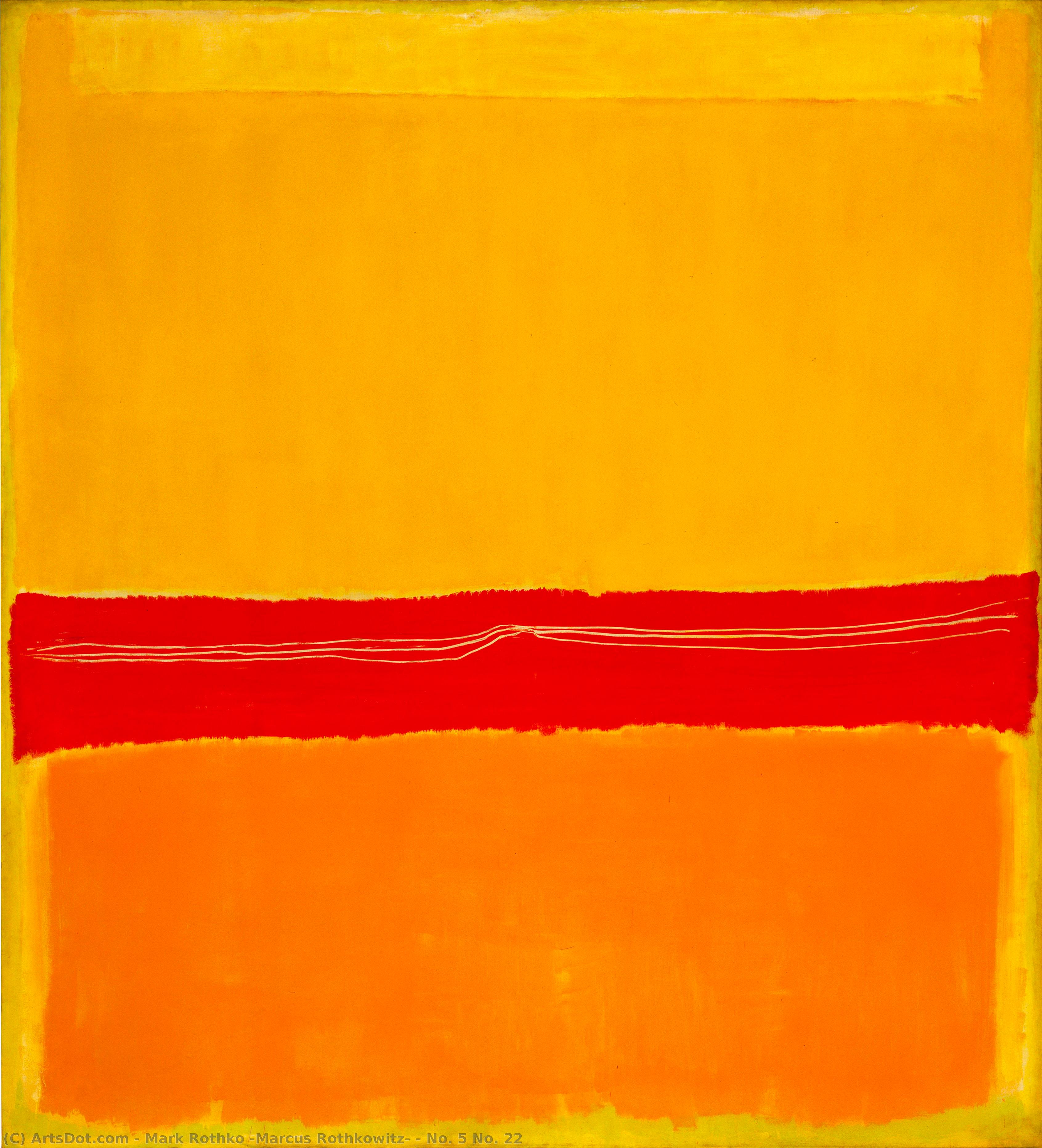 No. 5 No. 22 — Mark Rothko