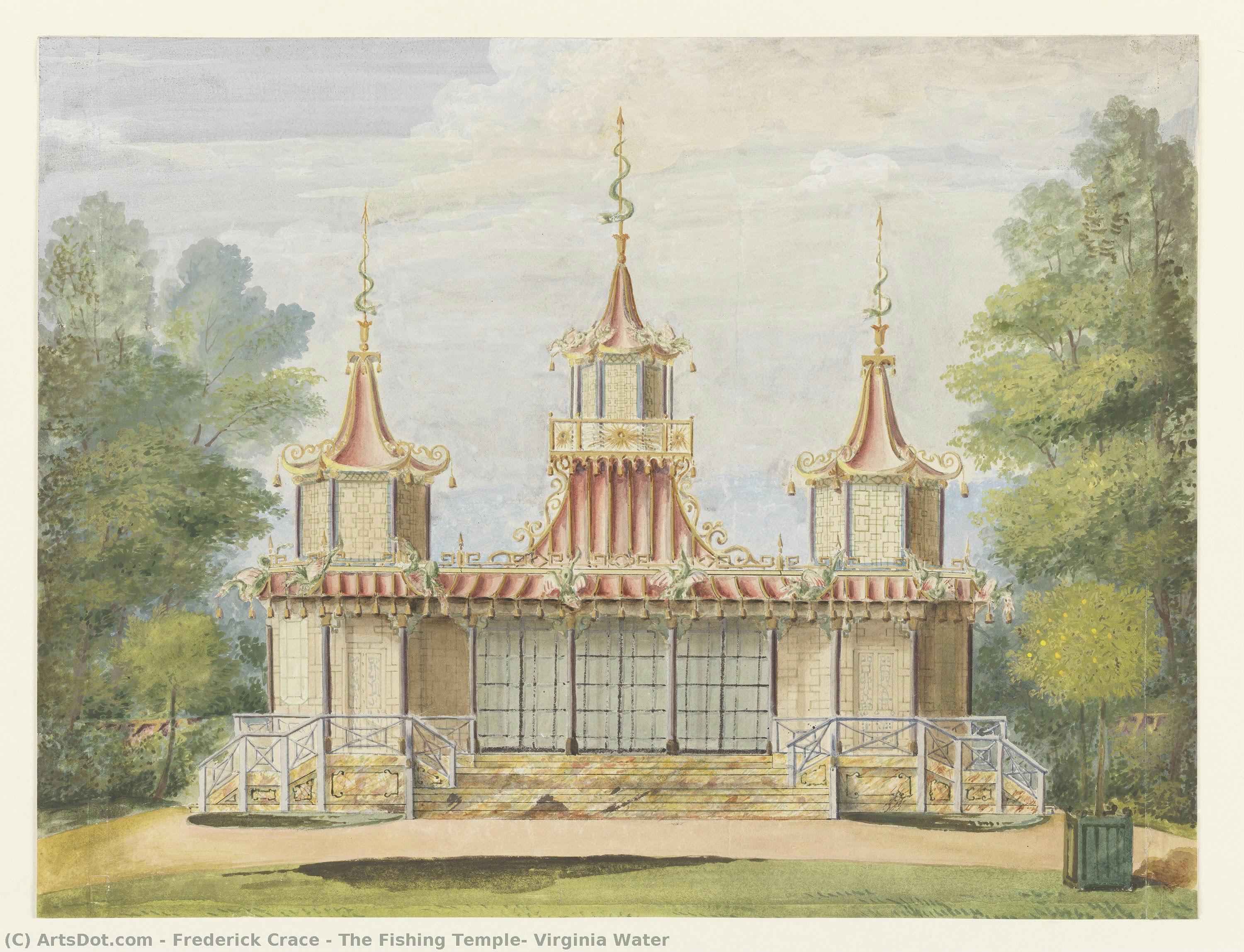 The Fishing Temple, Virginia Water — Frederick Crace