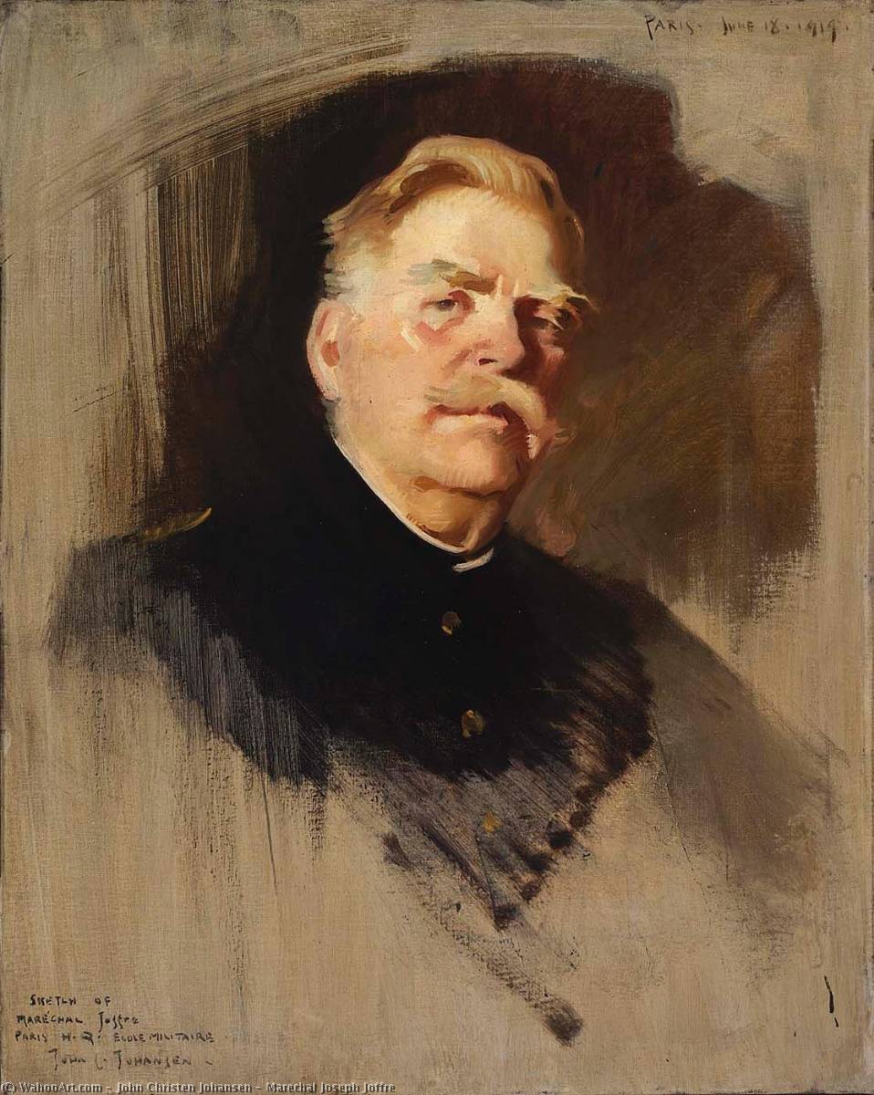 Marechal Joseph Joffre — John Christen Johansen