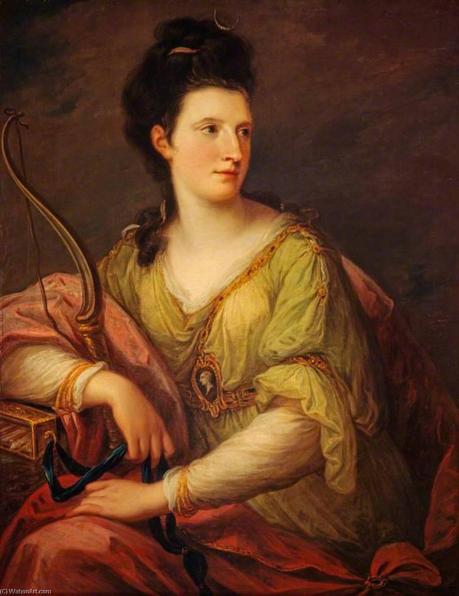 Jane Maxwell, Duchess Of Gordon, Wife Of The 4th Duke Of Gordon — Angelica Kauffmann (maria Anna Angelika)